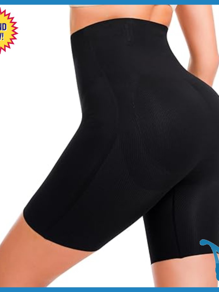 High Waisted Shapewear Seamless Thigh Slimmer Butt Lifter Hip Enhancer Padded